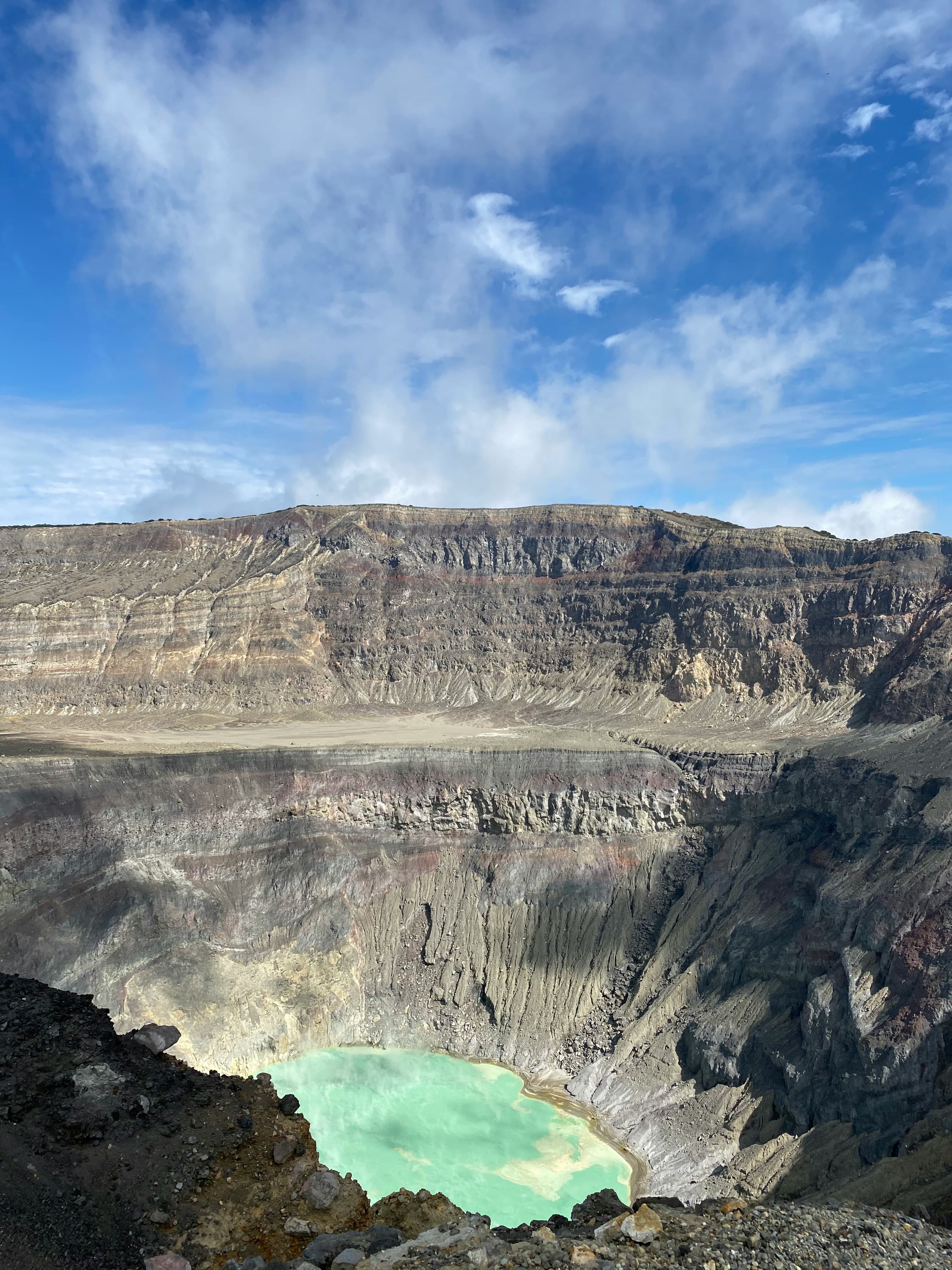 Volcán Santa Ana y Lago del Cráter